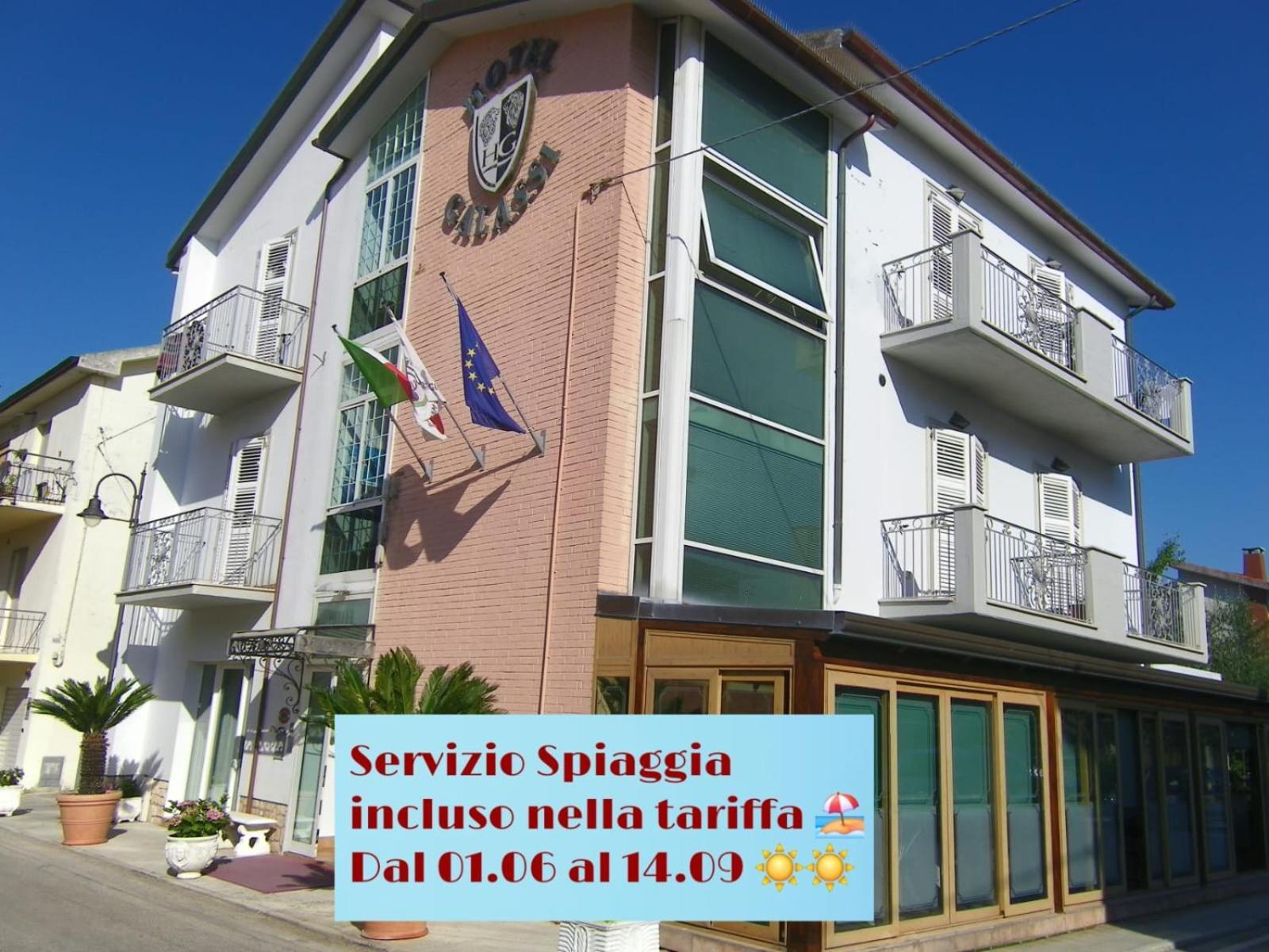 Hotel Galassi Numana Exterior foto